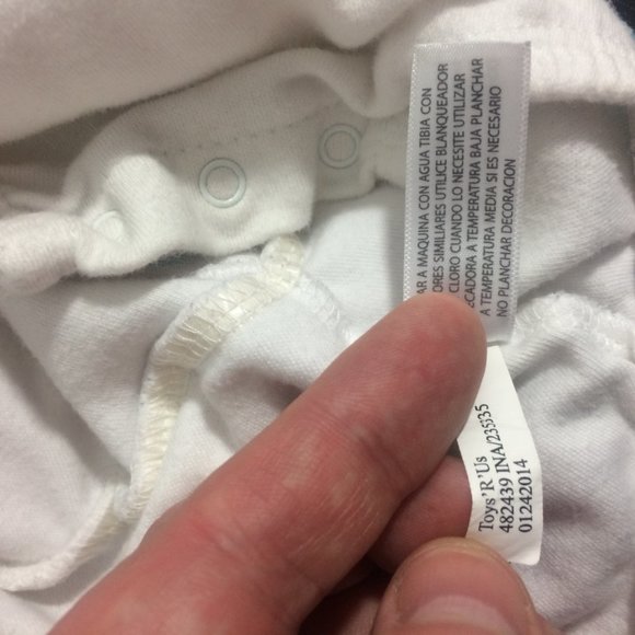 Koala Baby 9M White Cupcake Embroidered Bodysuit - Picture 5 of 5